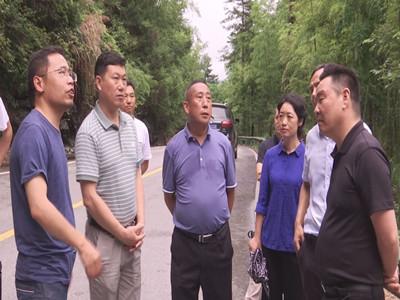 V视 | 县领导到山体滑坡点现场办公 要求确保人民群众的生命财产安全