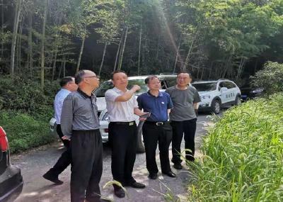 省应急管理厅来通山调研驴友户外探险活动