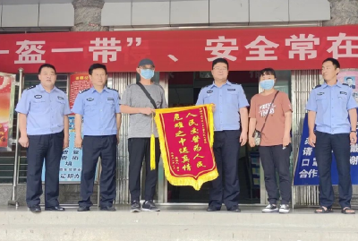 民警一番苦劝，成功挽救一命