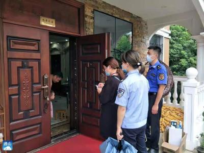 通羊镇洋都社区：四有“度”助力从严管控