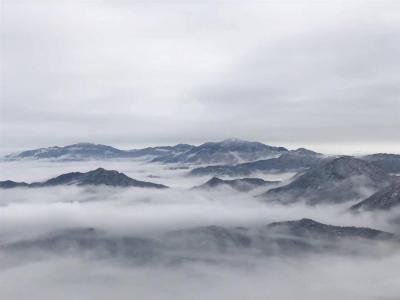 云上咸宁——组图 | 通山九宫山迎来今冬第一场雪