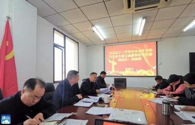 县富管会：召开专题会议深入学习中国共产党第十九届六中全会精神