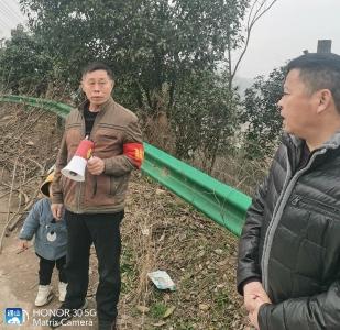 南林桥镇：严防森林防火，安全过元宵