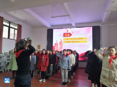 迎宾路小学开展中队辅导员少先队知识培训