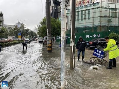县住建局：以雨为令 全力做好城市排水防涝工作