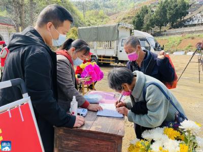 通山：清风寄哀思  文明祭扫行