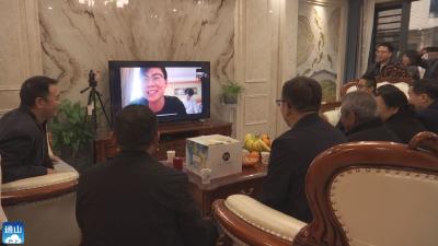 V视丨县中医院视频连线援沪医生 隔空送上生日祝福