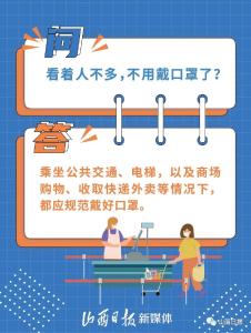 海报 | 这些戴口罩的错误习惯，不能犯！