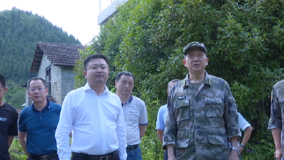 来承坦来通山检查指导防汛备汛工作