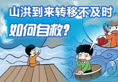 哪类人群易遭受山洪灾害？未转移到安全地带如何自救？一起了解  