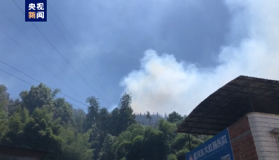 重庆市南川区发生山火 暂无人员伤亡  