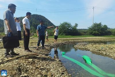 【坚决打赢抗大旱保民生攻坚战】通山南林桥镇湄溪村：积极引水抗旱救灾保丰收