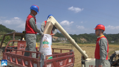 【下基层 察民情 解民忧 暖民心】V视 | 县供电公司：贴心服务 助力秋收