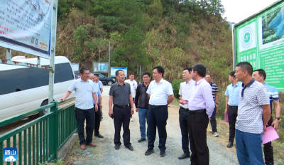 县人大常委会开展水利基础设施建设和水利工程管护情况专题调研