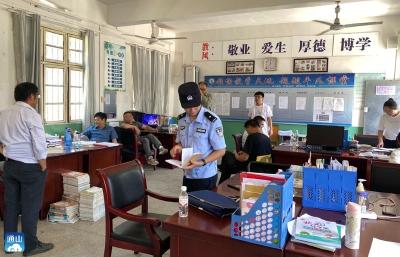 南林桥镇：开展校园安全检查 筑牢学校安全防线