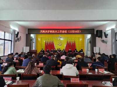 大路乡：织密织牢护林防火网 多措并举守护青山绿水