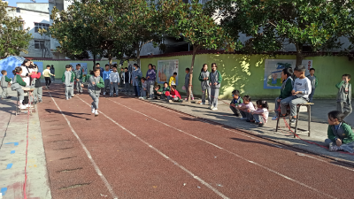 杨芳小学举办冬季运动会