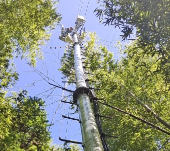 铁塔云广播助力通山护林防火工作