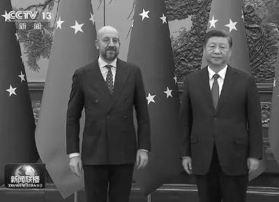 习近平同欧洲理事会主席举行会谈