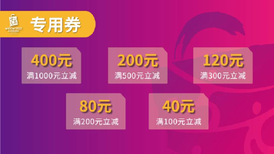 最高减400元！消费券发券细则正式公布！