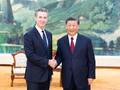 习近平主席会见美国加州州长，谈到这三个关键词