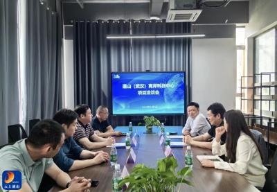 杭州某光电科技有限公司赴通山（武汉）离岸科创中心考察