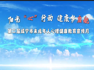 【公益广告】第二届咸宁市未成年人心理健康教育宣传月宣传片