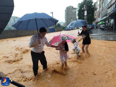 通羊镇：筑牢全民安全防线，防汛一线彰显硬核担当