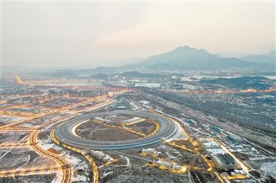 高能同步辐射光源储存环全环贯通 