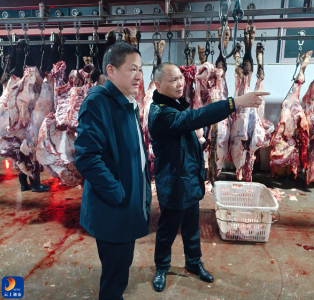 县农业农村局组织开展春节期间畜禽产品质量安全检查