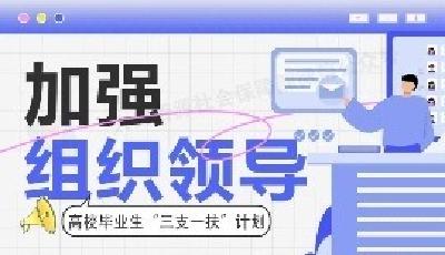 2025年“三支一扶”计划来了 一图了解→