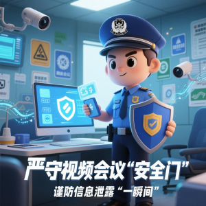当心！视频会议背后有安全风险，要严格落实“六必做” 