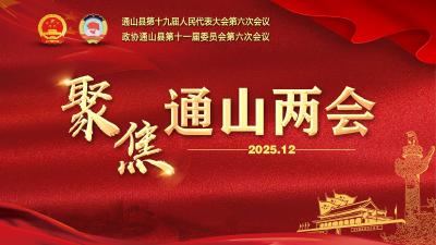 【聚焦通山两会】通山县第十九届人民代表大会第六次会议 关于通山县人民检察院工作报告的决议