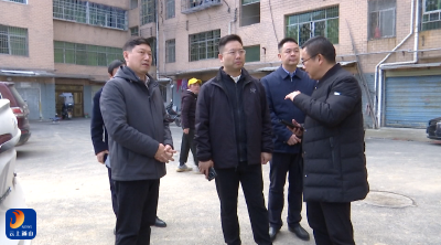 V视丨省住建厅到通山县调研城市管理工作