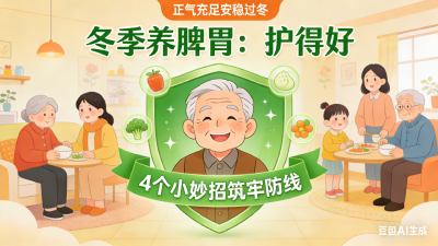 降温后真的别再给老人瞎补了！冬季养脾胃靠 “护” 不靠 “补”，4招筑牢防线