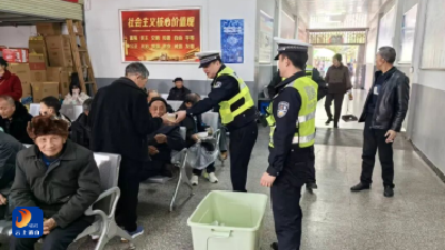 温暖升级！通山交警这份“暖心盒饭套餐”，内含安全指南