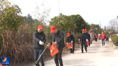 V视丨县自来水公司开展志愿巡查 守护水源地生态安全