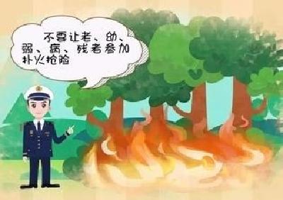 春风起万物生，森林防火莫大意！