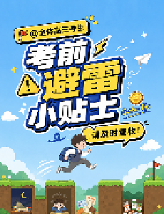 @全体高三考生 考前避雷小贴士，请及时查收！ 