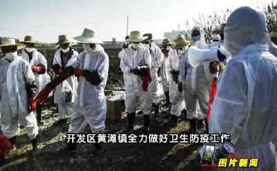 开发区黄滩镇全力做好卫生防疫工作