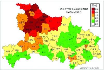 孝感天气干燥现特旱天气 连续23天滴雨未下(图)