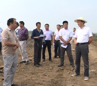 市领导检查指导灾区基础设施重建工作
