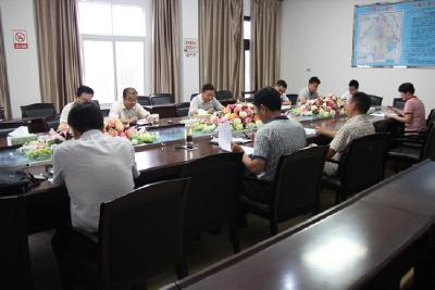 应城市委调研组开展第八次党代会报告起草调研