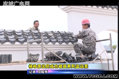 杨岭派出所成功破获系列盗窃案