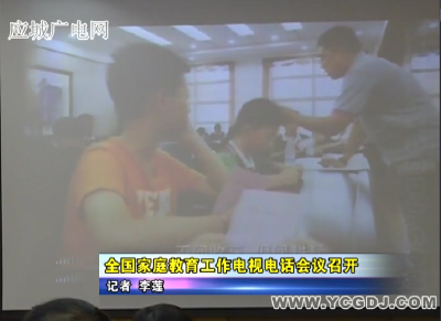 全国家庭教育工作电视电话会议召开