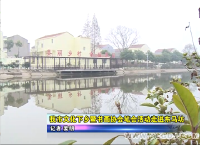应城市文化下乡暨书画协会笔会活动走进东马坊
