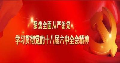 时政|开启全面从严治党新征程