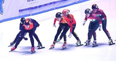 体育|中国队女子接力夺冠 短道世锦赛收获两金两银