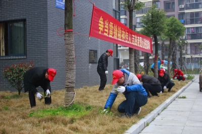 应城市房管局开展学雷锋活动