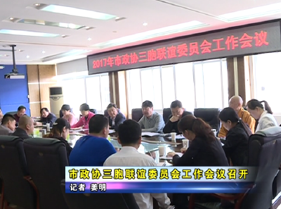 2017年市政协三胞联谊委员会工作会议召开 